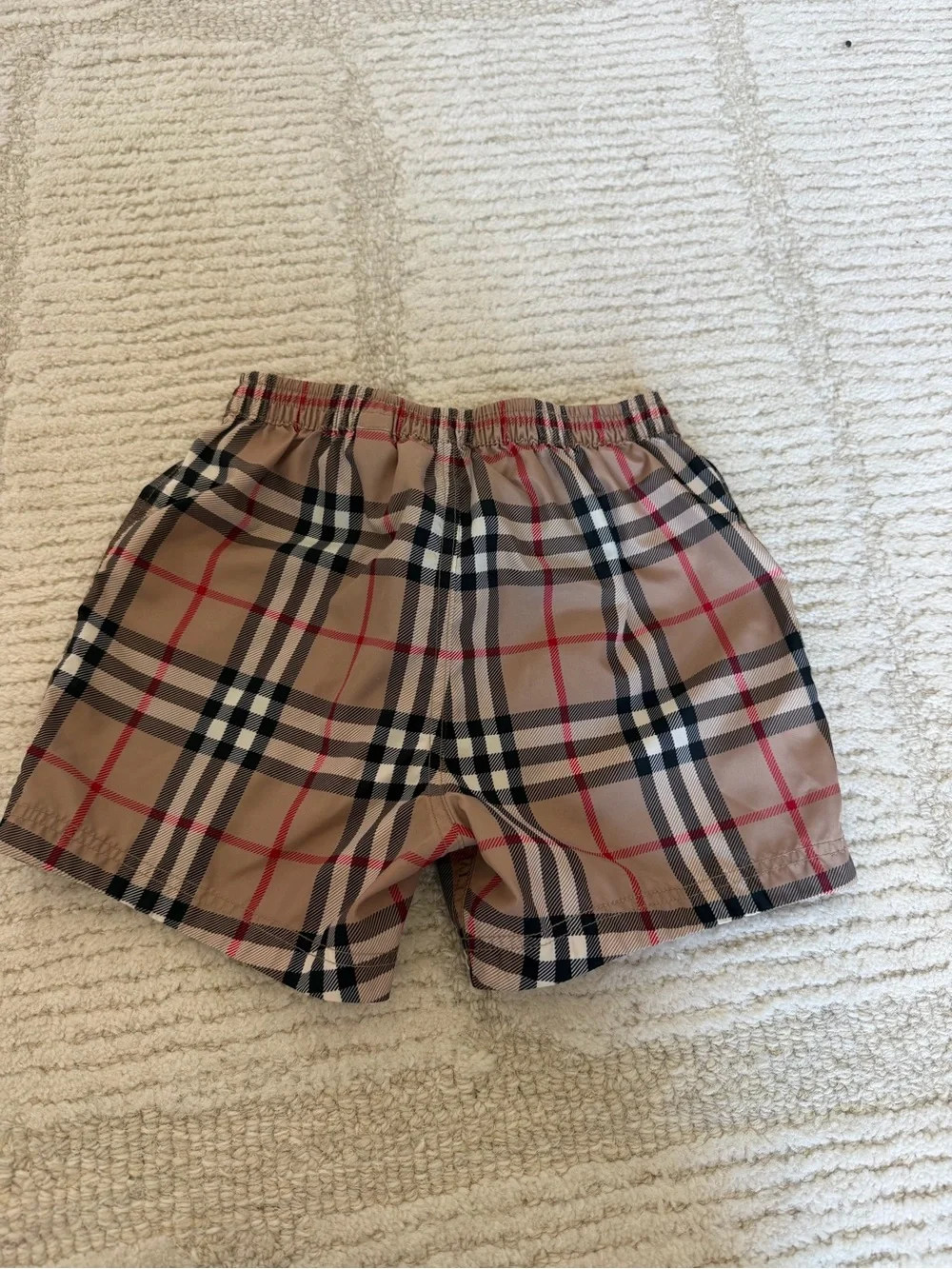 Boys Burberry Swim Trunks